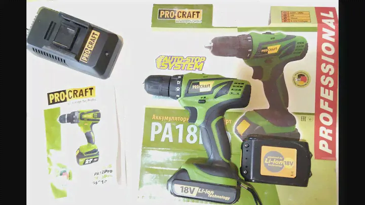 Аккумулятор на шуруповерт Procraft PA-18 PRO,Запчасти на шуруповерт Procraft,Запчасти на  Procraft,