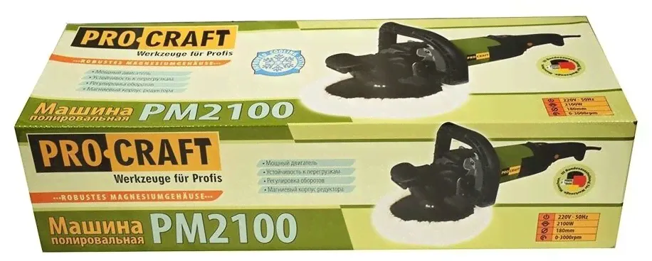 Pro-Craft Машина шлифовальная Procraft PM2100 шлифовальные машины