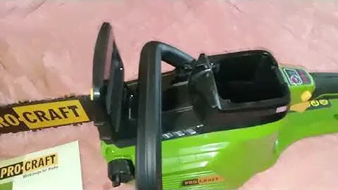 Аккумуляторная цепная пила Procraft PKA40Li/Обзор и беглый отзыв